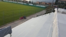 poliurea a spruzzo per rivestimento tribune stadio loc. Garda -Vr-